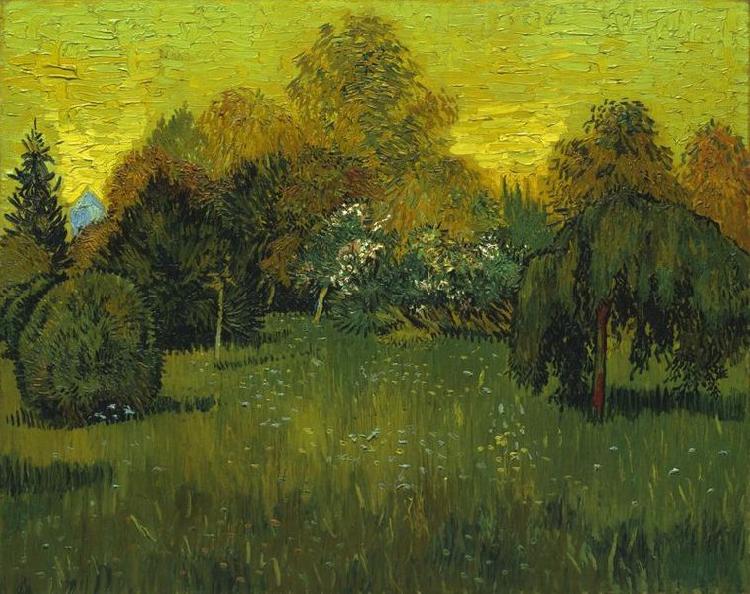 Vincent Van Gogh The Poets Garden